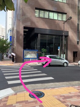 美極 銀座店/銀座線京橋駅からの順路