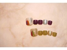 ネイルサロン ブリオン(Nail Salon Bullion)/塗りかけシャギーネイル