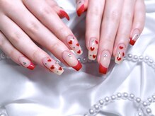 ファネル 京橋(FANELU)/フレンチ/ハート/赤ネイル