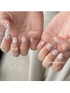 結婚式ネイル☆