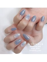モナールアンド(MONNAL&)/チークネイル♪