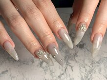 アズネイル 大宮(AZU NAIL)/マーブルネイル