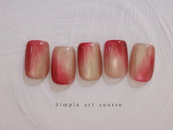 エン ダイカンヤマ(En'e daikanyama)/定額/シンプルアートコース♪