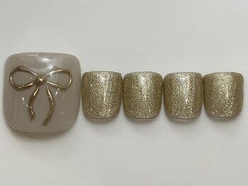 リボンラメ春夏¥7500