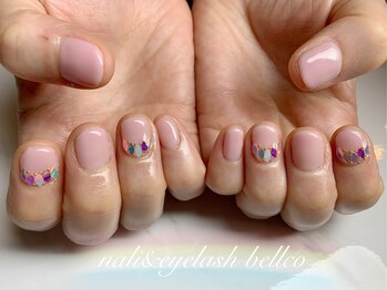ベラッコ(Bellco)/リーフホロシンプルネイル
