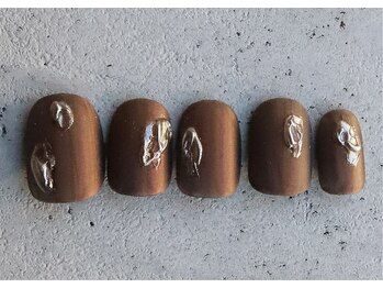 ルフトエーデ(LUFT Ode)/【Art 10】Brownマットネイル