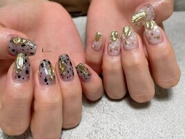 ちぐはぐシアーネイル