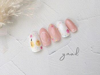 ワイネイル(Y.nail)/ひなまつりネイル