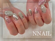 エヌ ネイル(N NAIL)/くすみカラーデザイン