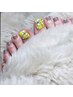 【nail】フットネイル（デザイン）　6,200円