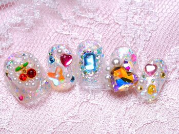 フェルタム バイ アリスボーテ 渋谷(Feltam by Arys beaute)/さくらんぼパールハートうるうる