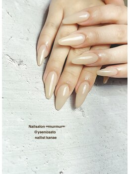 プライベート ネイルサロン マーマ(murmur)/シンプルネイル