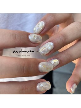 アンドムイ(and mui...)/パールデザイン ヴィンテージ