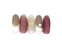 ネイルサロン ドゥ(Nail Salon Doux)/15番　2025冬デザインコンテスト