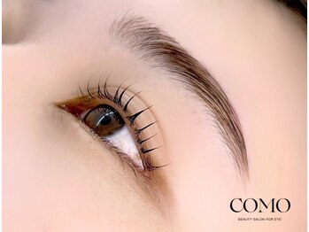 コモ(COMO)の写真/写真映えの秘訣は、まつ毛と眉毛のバランスがカギ!女性らしさを引き出すならまつ毛パーマが断然おすすめ♪