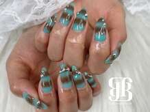 ネイルサロンレイアス(RAYAS)/ボーダーネイル