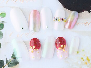 ダッシングディバ 船橋東武店(DASHING DIVA)の写真/【NY発の有名サロン】DASHING DIVAのこだわりネイルを定額で☆嬉しいドライケア&クリームマッサージ込♪