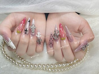 YMTの写真/【スカルプ/長さ出しも◎】約500種類のストーン/パーツ付け放題で周りと差が出る"主役級"デザインをご提供*