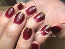 エムクチュール/シンプルニュアンスネイル