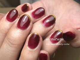シンプルニュアンスネイル