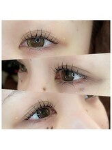 W 南草津店/まつ毛パーマ【タレ目デザイン】