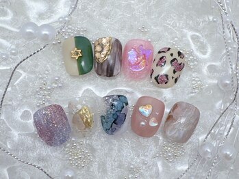 ネイルサロン メルナチュール 天神大名(Mere Nature)/FOOT親指アートコース¥7480