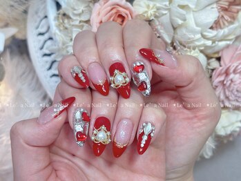 レアネイル 渋谷店(Le’a nail)/持ち込みデザイン☆埋め尽くし