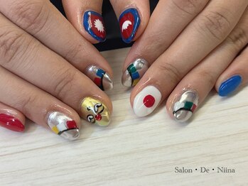 サロンドニーナ(Salon De Niina)/ちぐはぐ無料です♪アート豊富!