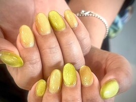 2カラーマグネットネイル☆
