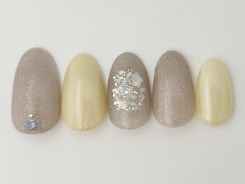 ネイルサロン アビー グランデュオ蒲田店(abbie)/ボタニカルイエロー¥10648