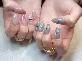 ちぐはぐネイル