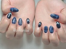 ピカネイル 上野 御徒町(Pika Nail)/マグネットｘネイビーｘ持ち込み