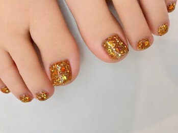キラネイル アンド アイラッシュ by World Beauty(KIRA)/フットネイル ワンカラー