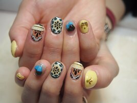 ～ハンガリー風アートネイル～