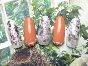 ネイルサロン&スクール ジーナ(GINA)/3月定額シンプルナチュラルカラ-