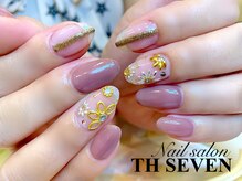 ネイルサロン ティーエイチセブン(Nail Salon TH SEVEN)/ビジューネイル