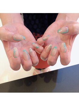 ネイルルーム オルポノ(Olupono)/うねうねネイル