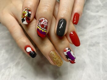 エーネイルルーム(A.Nail.room)/花札ネイル