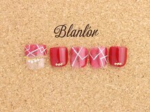 ブランロール 中目黒店(Blanl'or)/Foot 赤ネイル