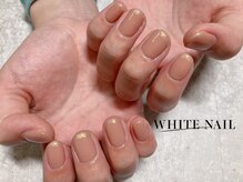 ホワイトネイル 武蔵小杉店(WHITE NAIL)/ミラーフレンチ