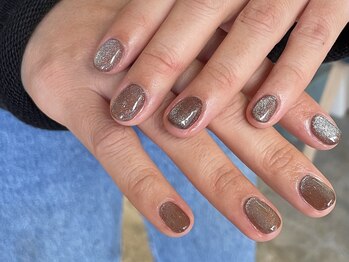 カセッタネイル(Casetta. nail)/brown magnet