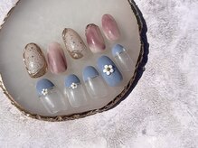 キュアバイアニーアンドジーノ(Qa by Annie&Gino)/4月キャンペーンネイル