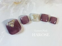 ラグジュアリーネイル ハローズ(HAROSE)/フットマンスリージェルコース
