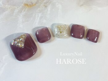 ラグジュアリーネイル ハローズ(HAROSE)/フットマンスリージェルコース