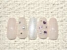 ハートホロネイルご新規様¥6220