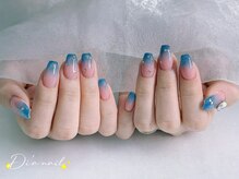 ディアネイルサロン 池袋(Di’a)/マグネットグラデ/フィルイン