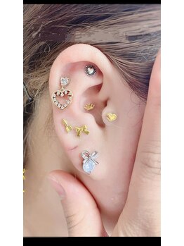 calme-和-/耳つぼジュエリー