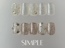ソレイユネイル(soleil nail)/12月【シンプル】