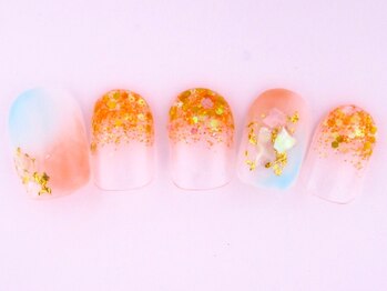 ネイルサロン ノアの写真/リピーター多数★【初回オフ込¥2400~】高技術&スピ-ディ-!繊細な手描きアートもお任せ☆理想の指先が叶う♪