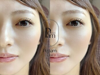 ぺパム(Pepam)の写真/<丁寧なカウンセリング×高い技術力>でまつエクやまつ毛パーマが初めての方も大丈夫◎理想のまつ毛が叶う♪